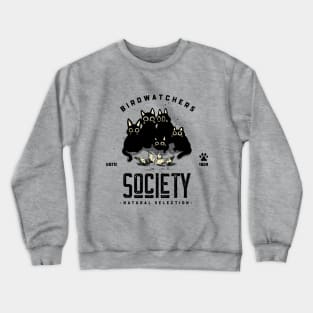 Cat Birdwatching Crewneck Sweatshirt